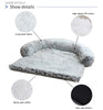 Plush Dog Sofa Cover Dog Beds Luxury Pet Items Beds for Little Medium Large Dogs Winter Warm Cat Beds Washable Large Dog Mats