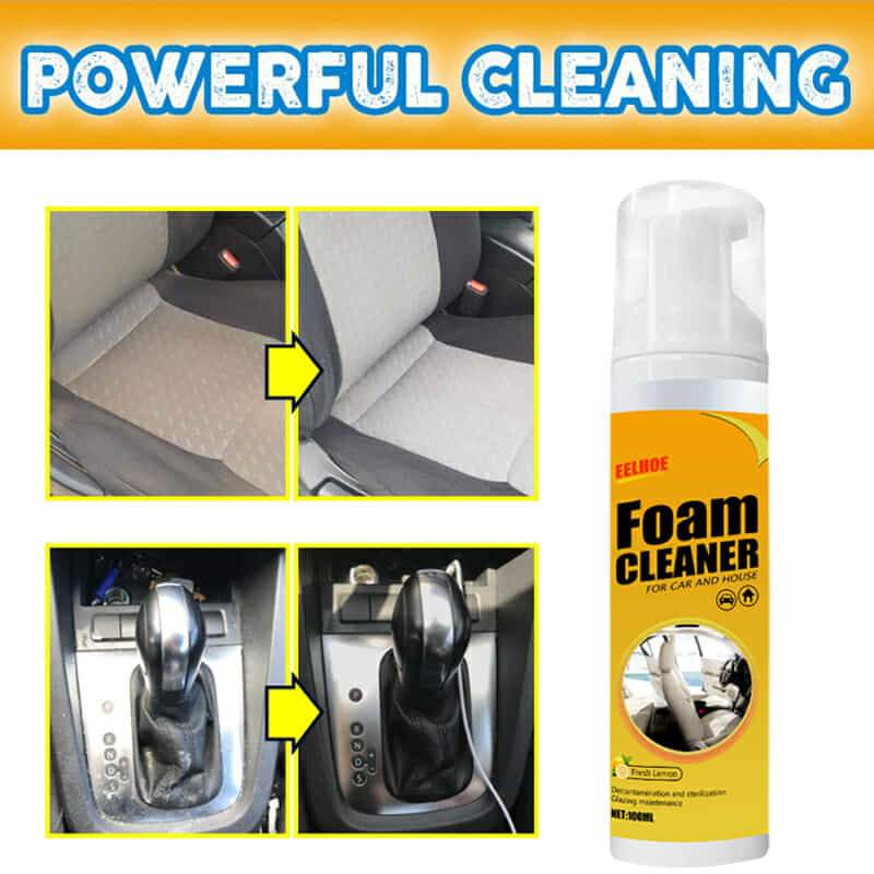 100ml Home Cleaning Foam Cleaner Spray Multi-purpose Anti-aging Cleaner Tools For Car Interiors Or Home Appliance Dropshipping