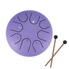 Tongue Drum 6 Inch Steel Tongue Drum Set 8 Tune Hand Pan Drum Pad Tank Sticks Carrying Bag Percussion Instruments Accessories