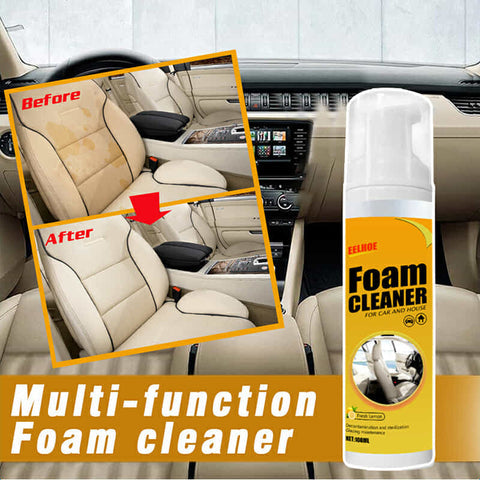 100ml Home Cleaning Foam Cleaner Spray Multi-purpose Anti-aging Cleaner Tools For Car Interiors Or Home Appliance Dropshipping