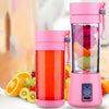 Portable Blender Mini Mixer Electric Juicer Machine Fresh Fruit Juice Blender Smoothie Maker Blender Cup Bottle A Travel Kitchen