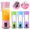 Portable Blender Mini Mixer Electric Juicer Machine Fresh Fruit Juice Blender Smoothie Maker Blender Cup Bottle A Travel Kitchen