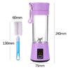 Portable Blender Mini Mixer Electric Juicer Machine Fresh Fruit Juice Blender Smoothie Maker Blender Cup Bottle A Travel Kitchen