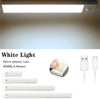 Motion Sensor Cabinet Night Light LED USB Lighting Kitchen Closet Wardrobe Cabinet Lamp Rechargeable Magnetic  LED Light
